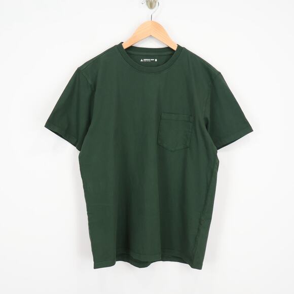 American Giant Other - American Giant Men's Short Sleeve Pocket Tee Green Moss Size Medium NWOT